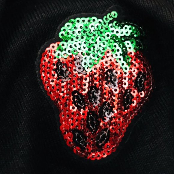 Sequined Fruit Sweater - Picture 3 of 12